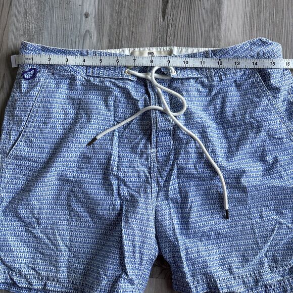 Scotch & Soda Men’s Blue And White Bathing Suit - Size Small - Picture 10 of 12